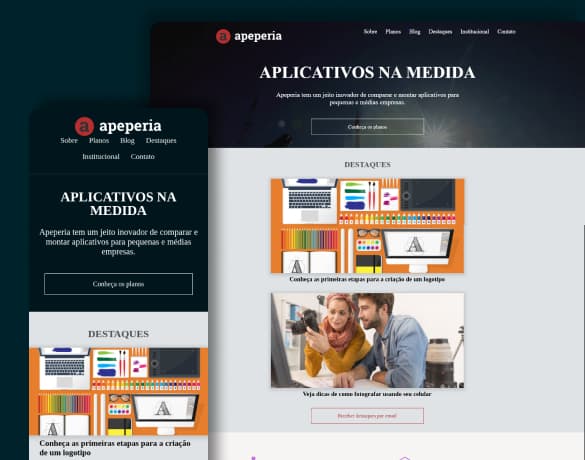 Banner do Site Apeperia